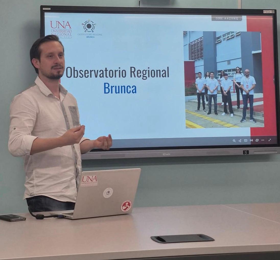 Presentación del Observatorio Regional Brunca y compartir los esfuerzos para fortalecer la atención, la extención y la investigacón